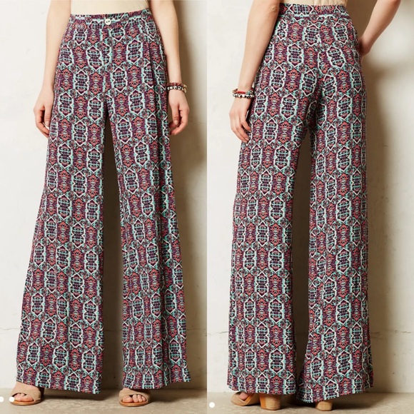 Anthropologie Pants - ANTHROPOLOGIE Elevenses Southshore Wide-Legs